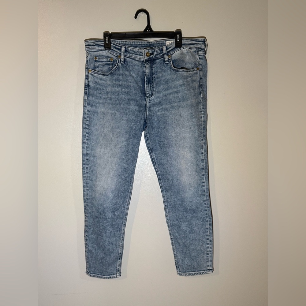 Rag & Bone Cate Mid Rise Skinny Ankle Jeans Women's Size 34 Casual Preppy Chic
